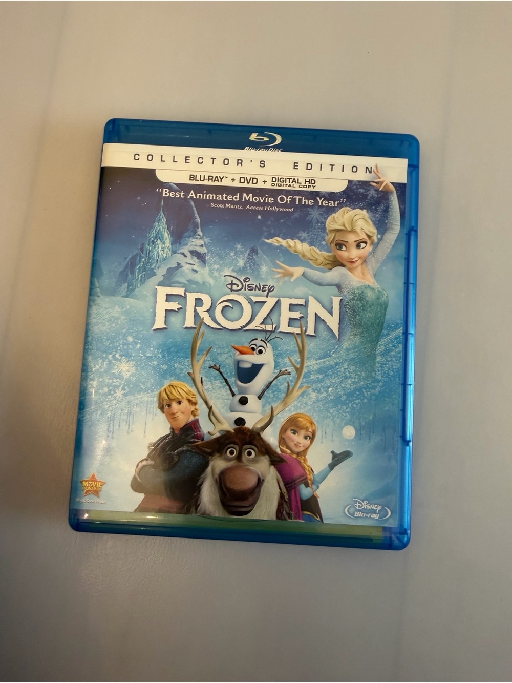 Disney Frozen Collector’s Edition Blu-ray + DVD 2-Disc Movie